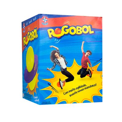 Pogobol Estrela Preto e Laranja
