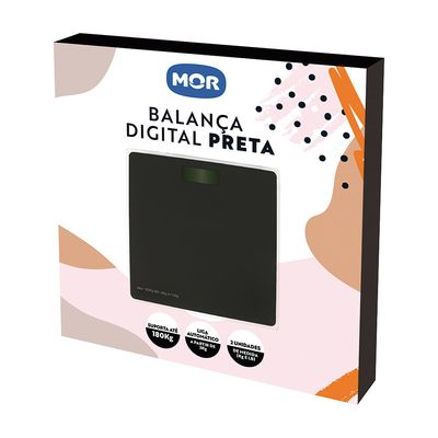 Balança Digital Preta
