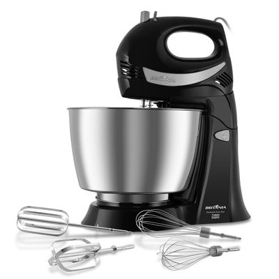 Batedeira Britânia Diamante Inox Turbo Duo 4,3L 550W 127V