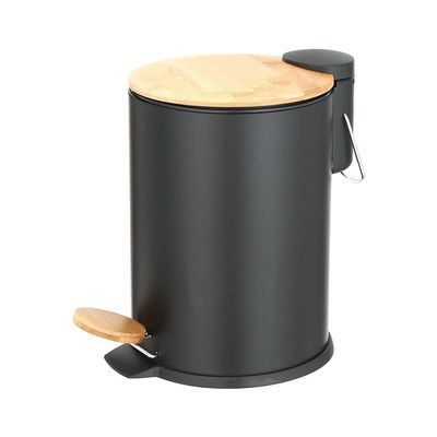 Lixeira Kas Black Bamboo 3l