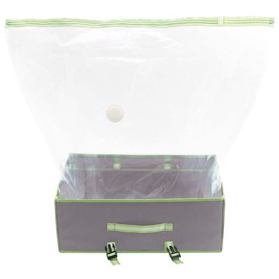 Caixa com Organizador a Vácuo 90cm x 38cm x 80cm