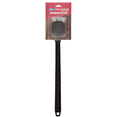 Escova de Nylon com Cabo Limpa Grelha