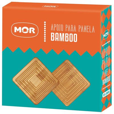 Apoio para Panela Bamboo 2 Peças