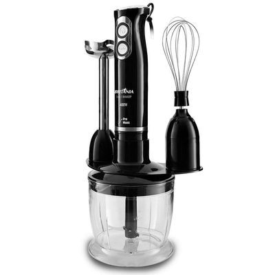Mixer Britânia BMX400P 3 em 1 com Copo 400W Preto / 220V