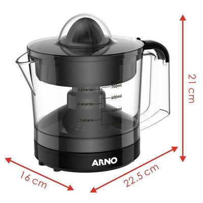 Espremedor de Frutas Arno Suco Express CP31 40W Preto / 220V