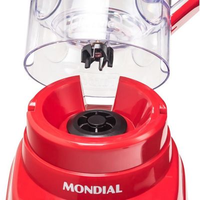 Conjunto Especial Mondial KT-105-R (Espremedor Premium + Batedeira Prática + Liquidificador Turbo Power) Vermelho / 110V