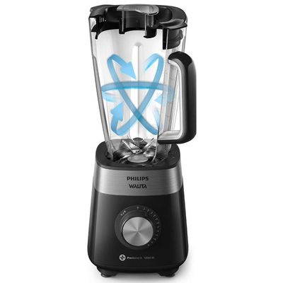 Liquidificador Philips Walita RI2242 1200W com 12 Velocidades Preto / 220V