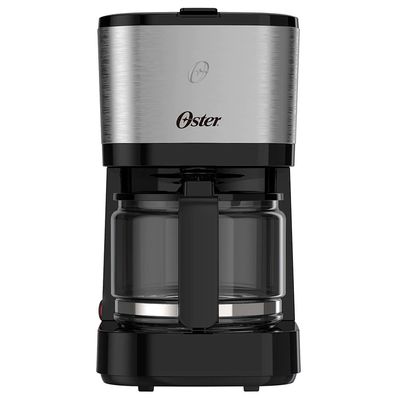 Cafeteira Elétrica Oster OCAF300 19 Xícaras Preto com Inox / 110V