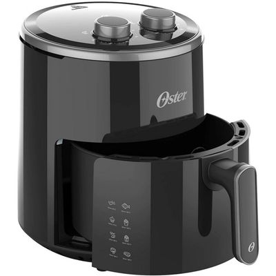 Fritadeira Elétrica Sem Óleo Air Fryer Oster OFRT400 4L Preto / 110V