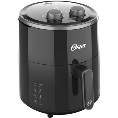 Fritadeira Elétrica Sem Óleo Air Fryer Oster OFRT400 4L Preto / 110V