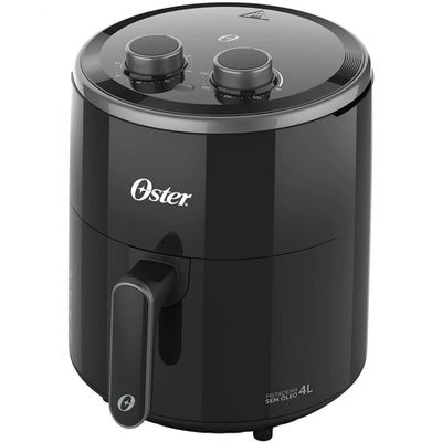 Fritadeira Elétrica Sem Óleo Air Fryer Oster OFRT400 4L Preto / 110V