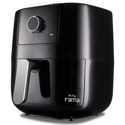 Kit Fritadeira Eletrica Fama 3L + Panela De Pressão Preto / 220V