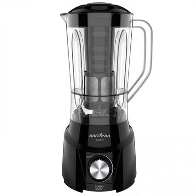 Liquidificador Britânia BLQ970P Turbo 900W com 4 Velocidades Preto / 110V