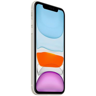 iPhone 11 Apple 128GB Branco Tela de 6,1 Câmera Dupla de 12MP iOS Branco
