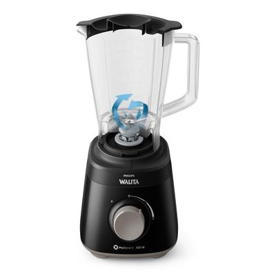 Liquidificador Philips Walita Daily RI2110 550W com 2 Velocidades Preto / 110V