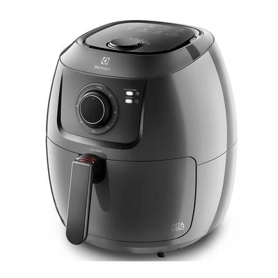 Fritadeira Elétrica Sem Óleo Air Fryer Electrolux EAF50 5L Cinza / 110V