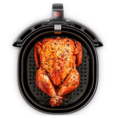 Fritadeira Elétrica Sem Óleo Air Fryer Electrolux EAF50 5L Cinza / 110V