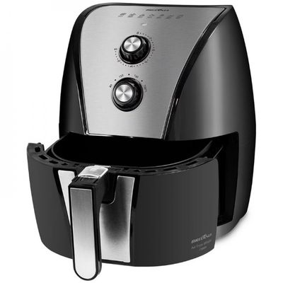 Fritadeira Elétrica Sem Óleo Air Fryer BFR40PI 5L Britânia Preto com Inox / 110V