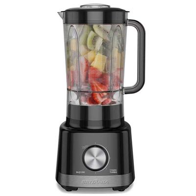 Liquidificador Britânia BLQ1280P 1150 W com 4 Velocidades Preto / 110V