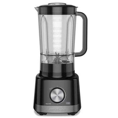 Liquidificador Britânia BLQ1280P 1150 W com 4 Velocidades Preto / 110V