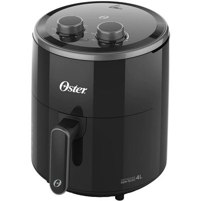 Fritadeira Elétrica Sem Óleo Air Fryer Oster OFRT400 4L Preto / 110V