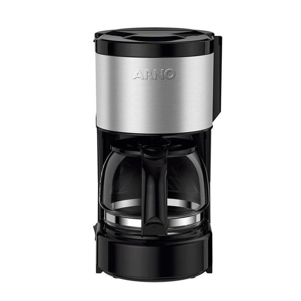 Cafeteira Elétrica Arno Perfectta Inox CFPI 12 Xícaras Preto com Inox / 220V Cafeteira Elétrica Arno Perfectta Inox CFPI 12 Xícaras Preto com Inox / 220V
