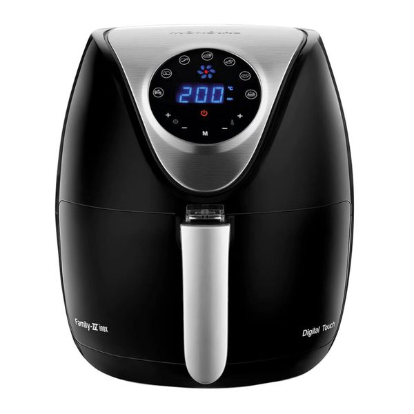 Fritadeira Sem Óleo Air Fryer Mondial Family Digital Touch AF-30-DI 3,5 Litros Preto com Inox / 110V