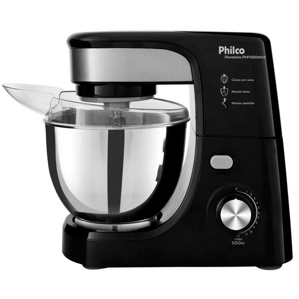 Batedeira Planetária Turbo com 11 Velocidades Philco Preto / 220V Batedeira Planetária Turbo com 11 Velocidades Philco Preto / 220V