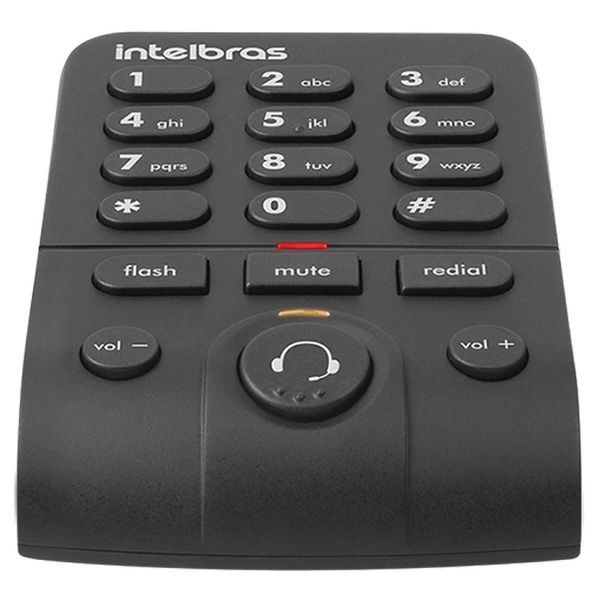 Base Discadora BDI 10 com Entrada RJ9 Intelbras Preto
