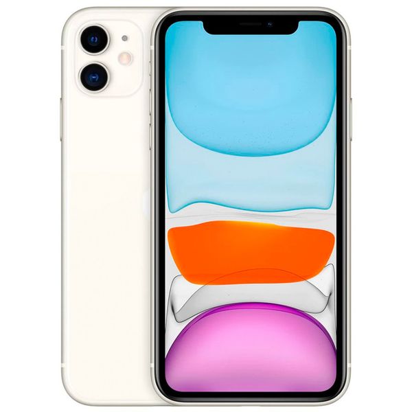 IPhone 11 64GB Tela de 6.1 Polegadas iOS Apple Branco / Bivolt