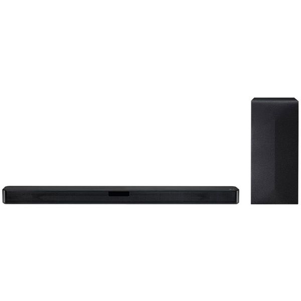 Soundbar SN4 Bluetooth Subwoofer sem Fio Sound Sync Wireless 300W LG Preto / Bivolt Soundbar SN4 Bluetooth Subwoofer sem Fio Sound Sync Wireless 300W LG Preto / Bivolt