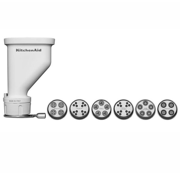 Set Pasta Press para Batedeira Stand Mixer KitchenAid Branco Set Pasta Press para Batedeira Stand Mixer KitchenAid Branco