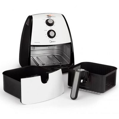 Fritadeira Sem Óleo Air Fryer Liva FRA42 4L Midea Branco