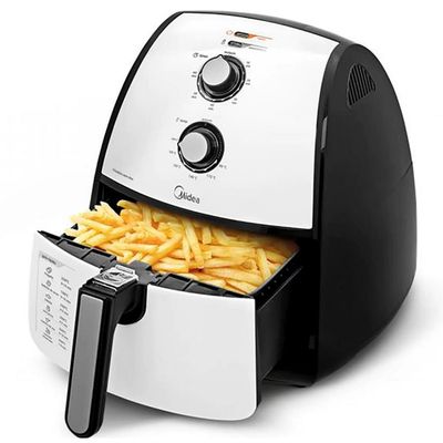 Fritadeira Sem Óleo Air Fryer Liva FRA42 4L Midea Branco
