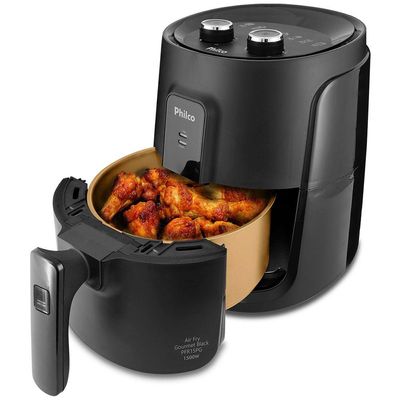 Fritadeira Sem Óleo Air Fry Philco PFR15PG Gourmet 4 Litros Preto / 220V