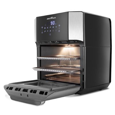 Fritadeira Air Fry Britânia Oven BFR2100P 12L Preto / 220V