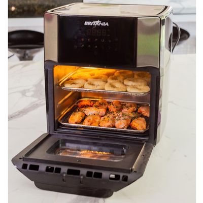 Fritadeira Air Fry Britânia Oven BFR2100P 12L Preto / 220V