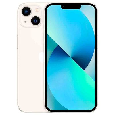 iPhone 13 256GB Estelar Tela 6,1 Pol Câmera Dupla12MP Apple Branco / Bivolt