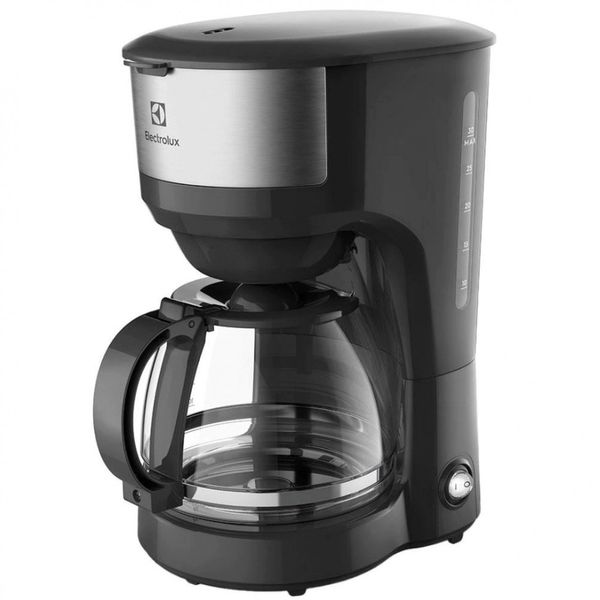 Cafeteira Elétrica Efficient ECM20 30 Xícaras Electrolux Preto com Inox / 110V