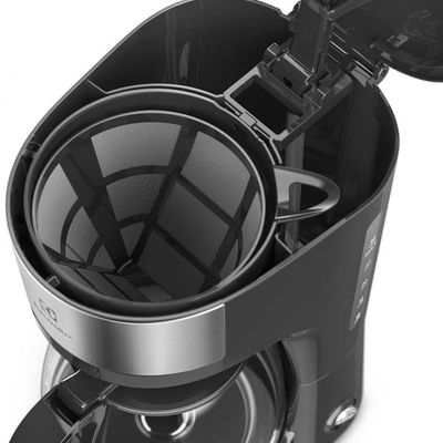 Cafeteira Elétrica Efficient ECM20 30 Xícaras Electrolux Preto com Inox / 110V