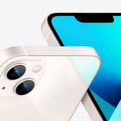 iPhone 13 128GB Estelar Tela de 6,1 Pol Câmera Dupla de 12MP Apple Branco / Bivolt
