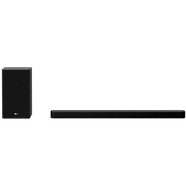 Soundbar LG SP8A com 3.1.2 Canais Dolby Atmos Subwoofer Sem Fio 440W Preto / Bivolt