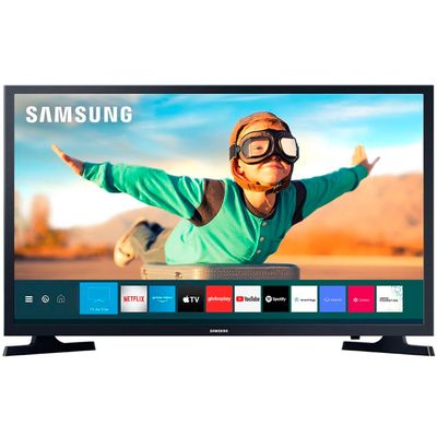 Smart Tv LED 32 Polegadas HD T4300 HDR Dolby Digital Plus Samsung Preto / Bivolt