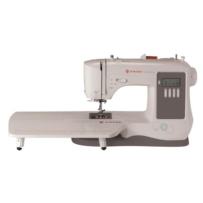 Máquina de Costura Eletrônica Confidence Singer Branco / Bivolt