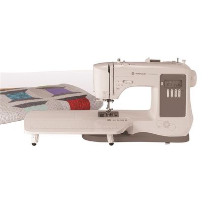 Máquina de Costura Eletrônica Confidence Singer Branco / Bivolt