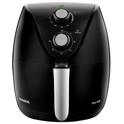 Fritadeira Elétrica Air Fryer New Pratic AF31 Sem Óleo 3,5 Litros Mondial Preto / 220V