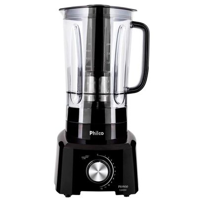 Liquidificador PH900 com 12 Velocidades 1200W Philco Preto / 110V