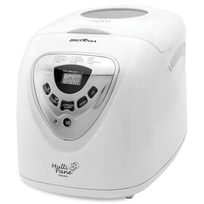 Panificadora Multi Pane com Timer e 12 Programas de Preparo Britânia Branco / 220V