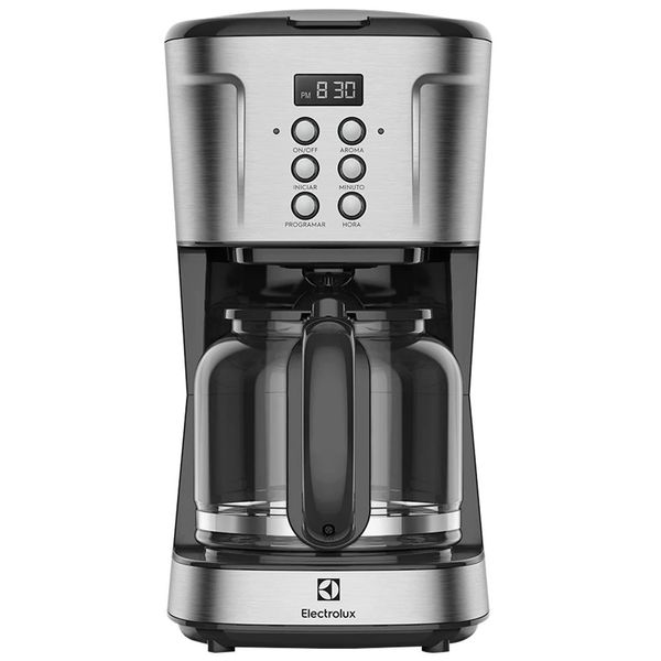 Cafeteira Elétrica Digital Electrolux Experience ECM30 38 Xícaras Aço Escovado / 110V Cafeteira Elétrica Digital Electrolux Experience ECM30 38 Xícaras Aço Escovado / 110V