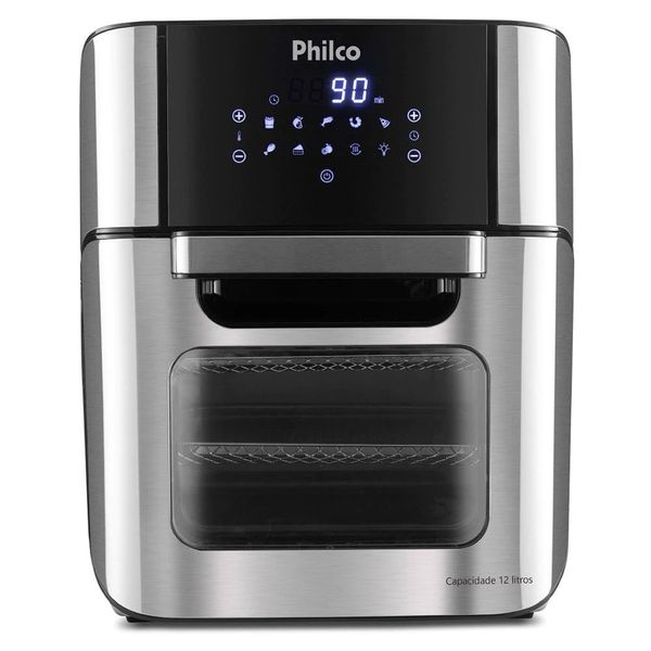 Fritadeira Air Fry Philco Oven PFR2200P 12L Preto / 110V Fritadeira Air Fry Philco Oven PFR2200P 12L Preto / 110V